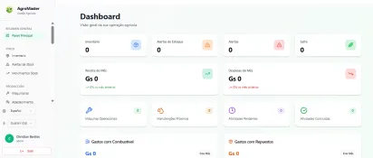 Miniatura AgroMaster - Gestão Agrícola