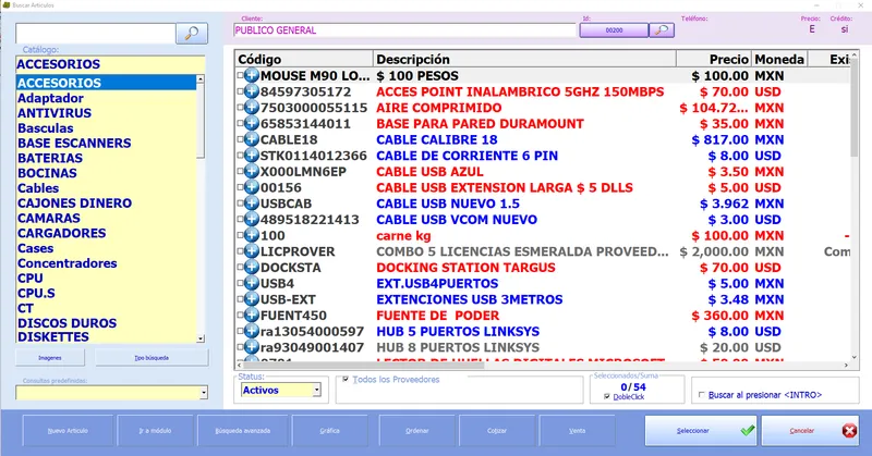 ESMERALDA POINT OF SALE