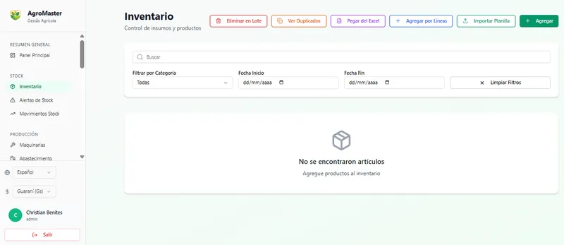 AgroMaster - Gestão Agrícola