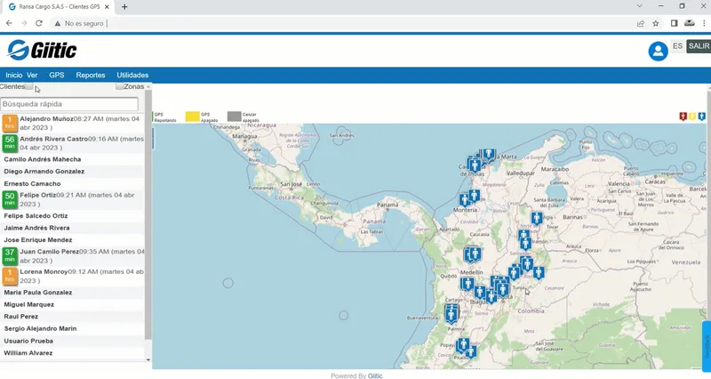 Giitic Tracker
