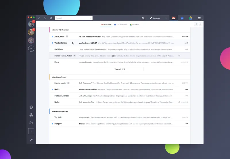 Shift E-mail