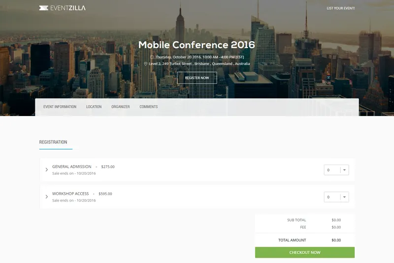 Eventzilla