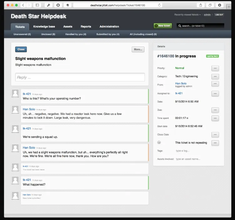 Jitbit HelpDesk