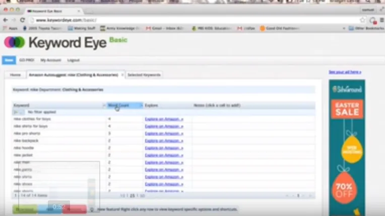 Keyword Eye