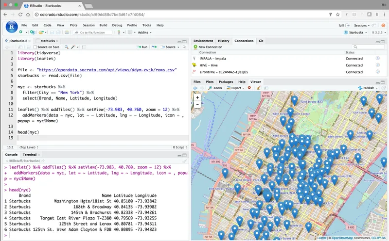 RStudio Statistics