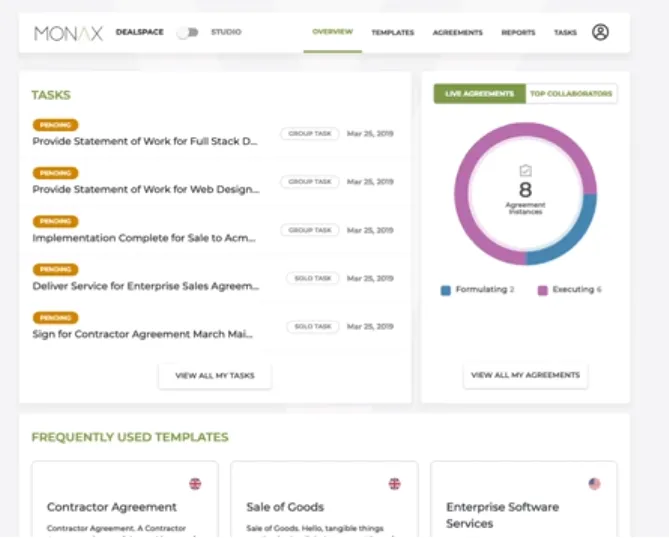 Monax Contracts
